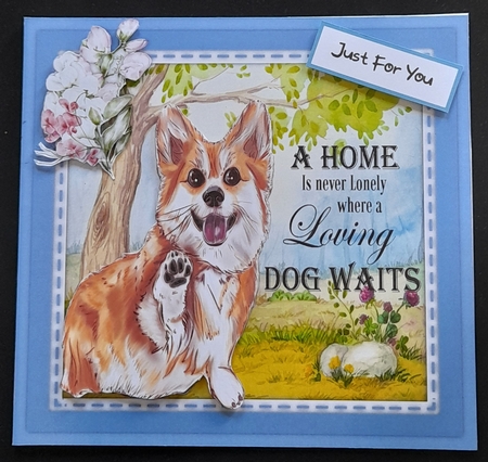 7x7 Doggy  Tails 5 by Michelle Young