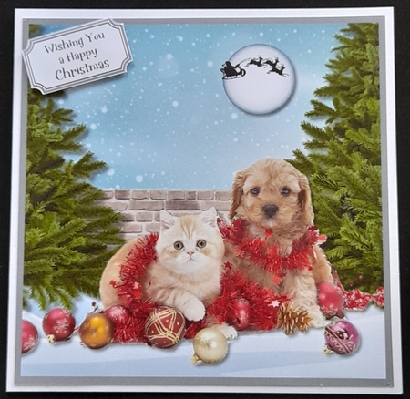 Waiting for Santa Paws by Michelle Young