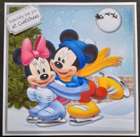 Mickey and Minnie Christmas by Michelle Young