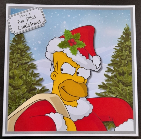 Homer Christmas by Michelle Young