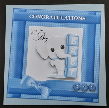 BABY BOY - ELEPHANT by Michelle Young
