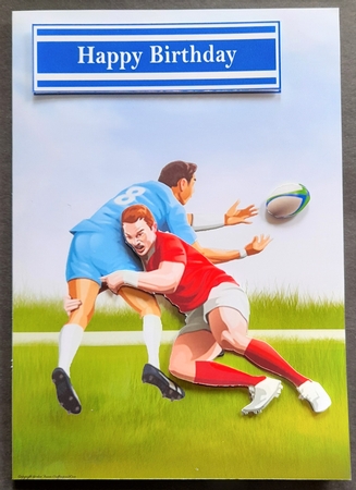 Sports Pitch Scene by Michelle Young