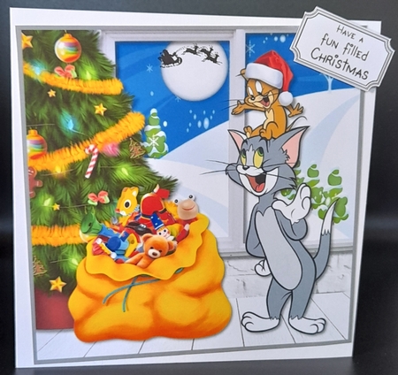Tom and Jerry Christmas by Michelle Young