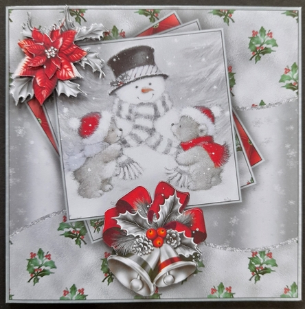 Teddy Bear Christmas 2 Mini Kit #2    by Michelle Young