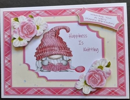Happiness Is Knitting by Michelle Young