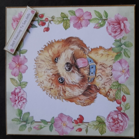 Cute Puppy - Card Three by Michelle Young