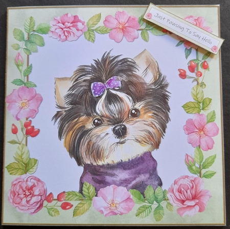 Cute Puppy - Card Four by Michelle Young