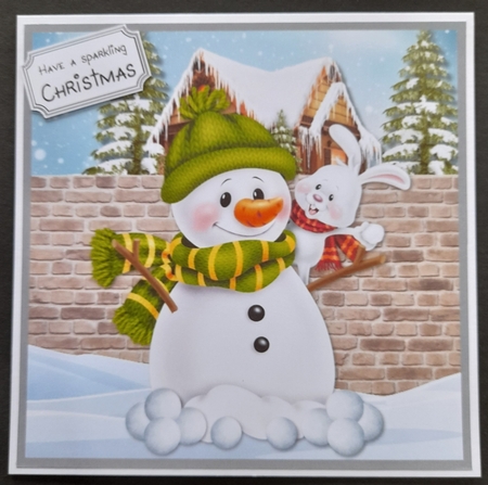Christmas Snowman by Michelle Young