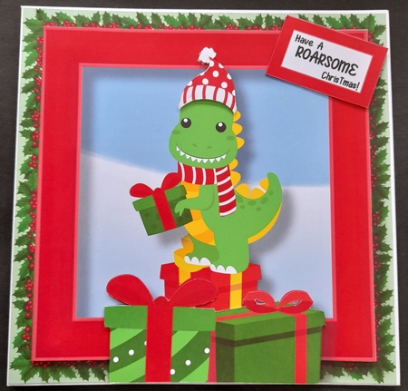 Christmas Dinosaur 3 by Michelle Young