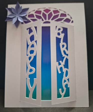 Rainbow background paper 11 by Michelle Young