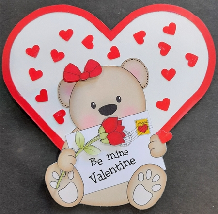 Cute Little Romantic Teddy Bears - CU4CU Digital Clip Art Set by Michelle Young