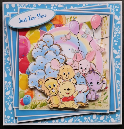 8x8 Mini Kit, Winnie and Friends at Four Acre Woods by Michelle Young