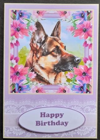 2 Floral G S D card fronts/toppers 1 by Michelle Young