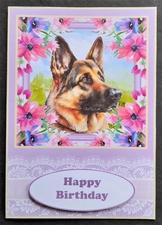 2 Floral G S D card fronts/toppers 2 by Michelle Young