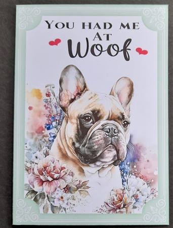 2 You had me at woof card fronts/toppers 3 by Michelle Young