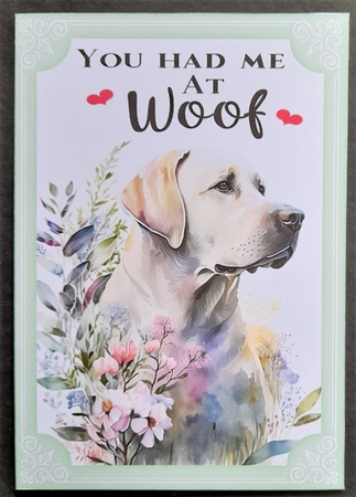 2 You had me at woof card fronts/toppers 7 by Michelle Young