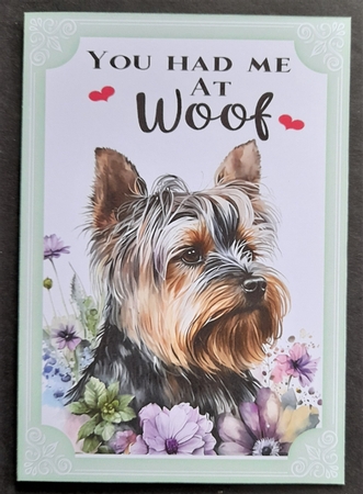 2 You had me at woof card fronts/toppers 7 by Michelle Young