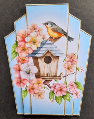 Art Deco Stacker - Beautiful Bird 2 by Michelle Young