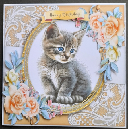 8x8 Mini Kit, Adorable Kitty 1 by Michelle Young