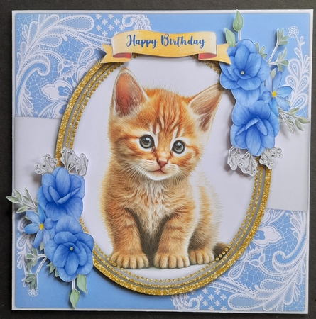 8x8 Mini Kit, Adorable Kitty 2 by Michelle Young