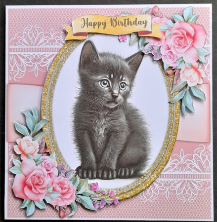 8x8 Mini KIt, Adorable Kitty 3 by Michelle Young