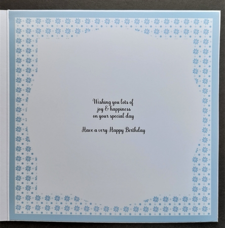 Let Sleeping Dogs Lie #4 (7x7 inch square card)  by Michelle Young