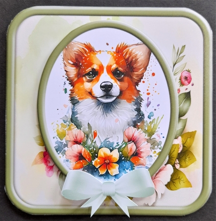 Corgi Quick Card by Michelle Young
