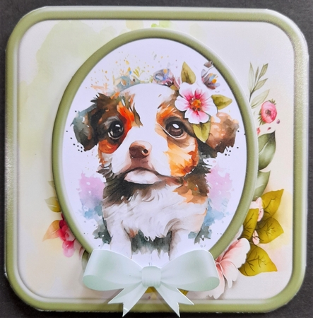 Puppy Quick Card by Michelle Young