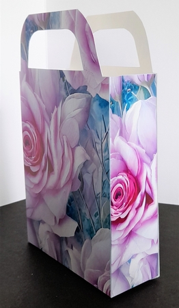 Lilac roses gift bag 9 by Michelle Young