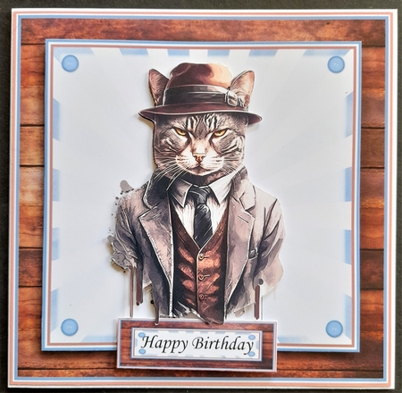 The cat  Topper kit  by Michelle Young