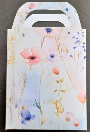 10 Pastel meadow gift bag bumper kit by Michelle Young