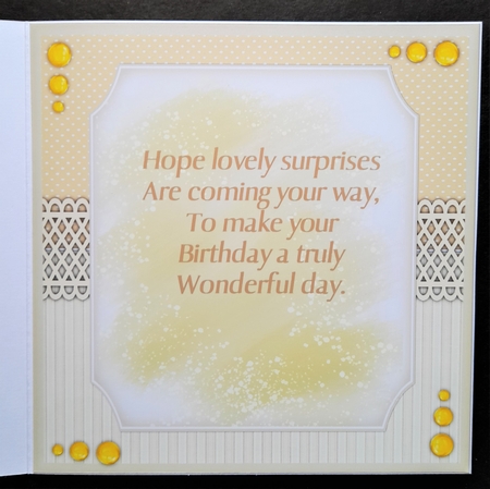 8x8 Mini Kit, Gorgeous Rabbit in Yellow Coat by Michelle Young
