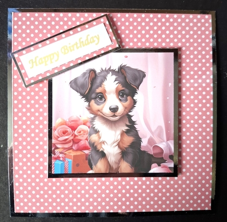 Birthday Puppies BG by Michelle Young