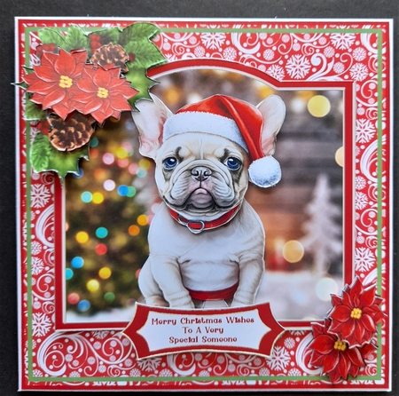 A French Bulldog Christmas - Mini Kit by Michelle Young