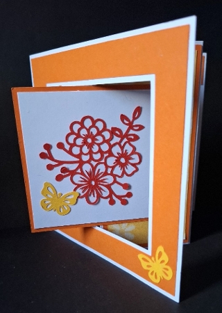 Floral Pop Out Swing Card by Michelle Young