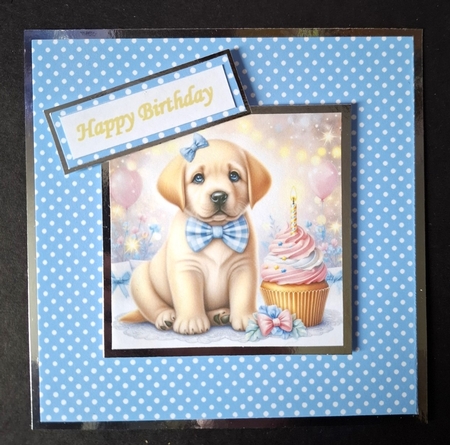 Birthday Pup by Michelle Young