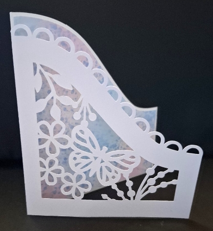 Shaped Butterfly Cut Out Card by Michelle Young
