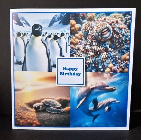 Ocean & Ice Creatures – Wildlife Photo Panel Set Featured Gallery Photo