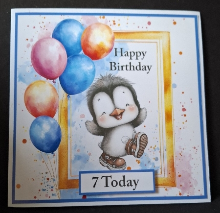 Penguin & Balloons Mini Kit by Michelle Young
