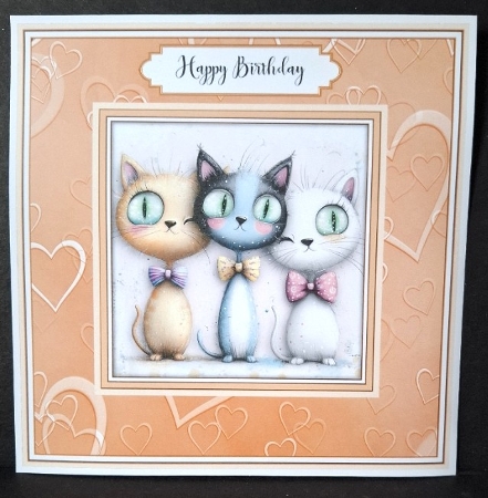  8x8 I heart you backgrounds  by Michelle Young