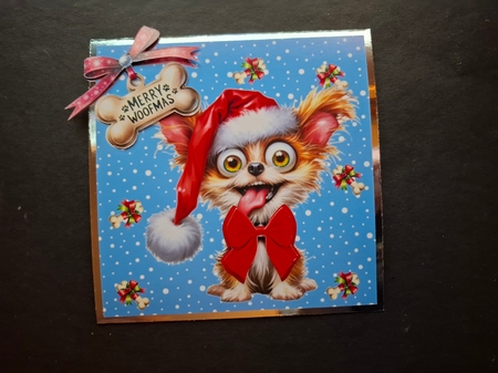 Christmas Ribbon Wrap by Michelle Young