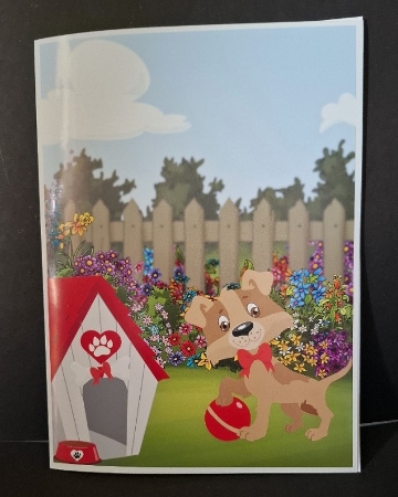 Brown Dog Clipart AMB-594 Featured Gallery Photo