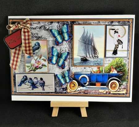 Good Old Days Collage by Michelle Mann