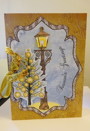 Lamp Post and Tree by Michelle Mann