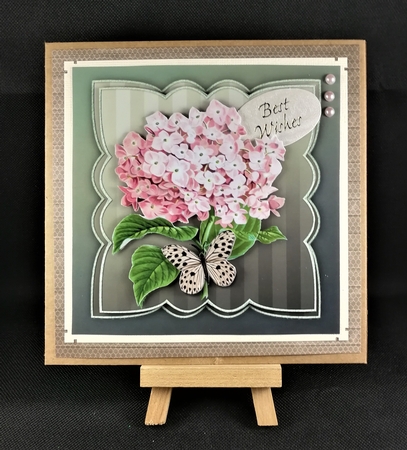 Scallop Topper Vintage Hortensia Mini Kit by Michelle Mann