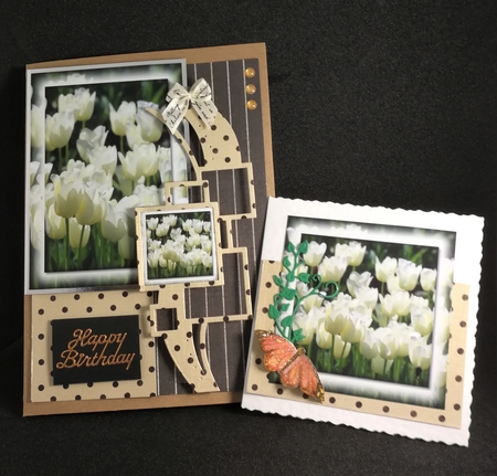 Floral Toppers and Tags 30 by Michelle Mann