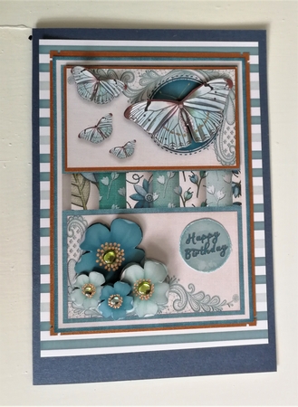 Spring is coming Card Kit with envelope and a little box 1403 by Michelle Mann