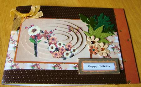 Autumn Shoe Floral Oval by Michelle Mann