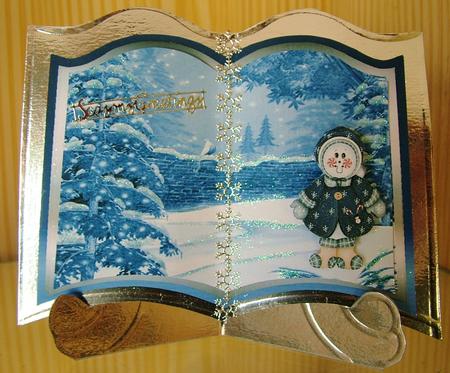 Little Snowgirl by Michelle Mann