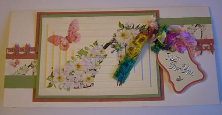 Blossom Shoe Floral Rectangle by Michelle Mann